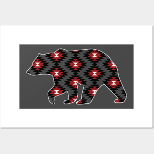 Bear Pattern - 1 Posters and Art